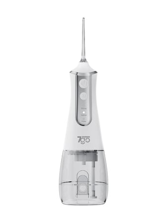 7GO 7GMF1 Şarjlı Ağız Duşu (Water Flosser) – 300ml Su Haznesi, 5 Başlıklı IPX6 Su Geçirmez Diş Temizleme Cihazı