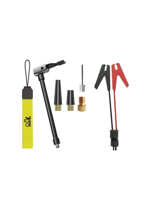7GO 7A8 1200A Akü Takviye Cihazı ve Lastik Şişirme Pompası, 12000 mAh Powerbank, LCD Ekranlı Jump Starter