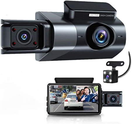 Blic Blm-87 Araç Kamerası HD Video Geniş Açı G-Sensör Destekli