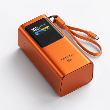 100W PD Hızlı Şarj Powerbank 20.000mAh – Type-C Laptop Destekli Taşınabilir Şarj Cihazı, Alüminyum