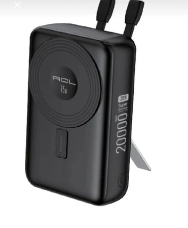 ACL PW-148 2000 Mah 15W Magsafeli Hızlı Şarjlı Standlı Powerbank