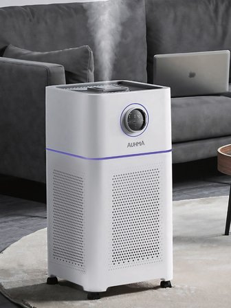 AUHMA ARP-003 Akıllı Hava Temizleyici ve Nemlendirici – UV-C Sterilizasyon & 610m³/h CADR