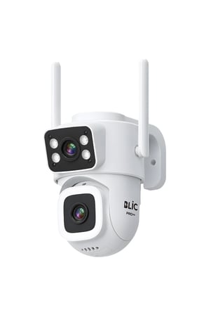 Blic BLM-112 Çift Lensli 6 MP (3+3 MP) Wi-Fi PTZ IP Güvenlik Kamerası, IP66 Dış Mekan, Gece Görüşü ve Çift Yönlü Ses