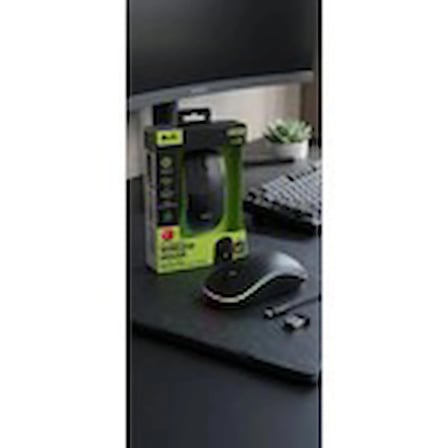 Aura Akse Şarj Edilebilir Kablosuz Mouse - Bluetooth 5.0 & 2.4GHz Çift Modlu Sessiz RGB Işıklı Ofis ve Oyun Faresi (1600 DPI)