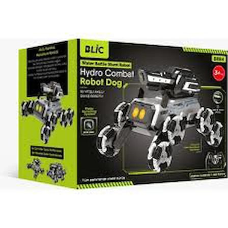 Aura Akse Su Atışlı Akıllı Uzaktan Kumandalı ve Jest Kontrollü Robot Köpek