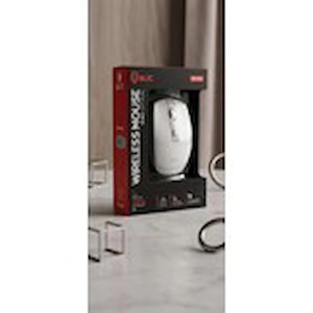 Aura Akse Kablosuz Optik Mouse – 2.4GHz Ergonimik Sessiz Fare (800/1200/1600 DPI, Tak-Çalıştır USB Alıcı)