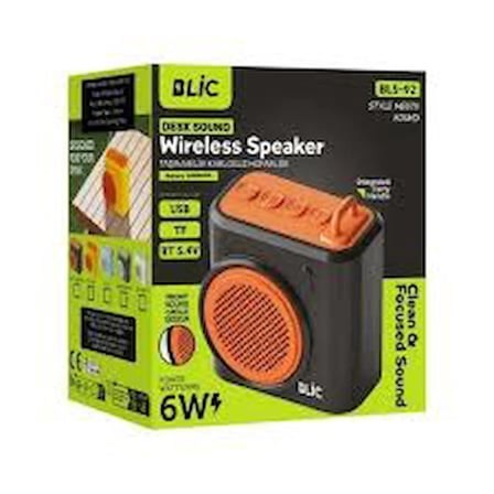 Aura Akse Desk Sound 6W Kablosuz Taşınabilir Bluetooth Hoparlör