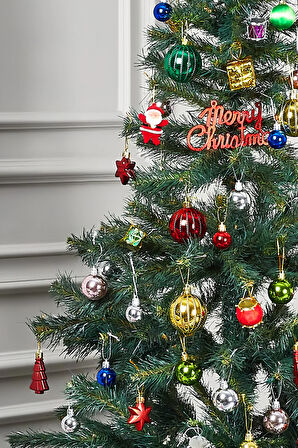 Waldern Luxury Series 180 Cm Yılbaşı Çam Ağacı Demir Ayaklı