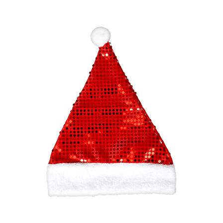 Yılbaşı Pullu Noel Baba Şapkası