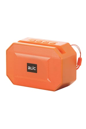 Blic BLS-89 Bluetooth 5.4 Taşınabilir Hoparlör Turuncu 6W RMS, Telefon Standlı, USB ve TF Kart Destekli