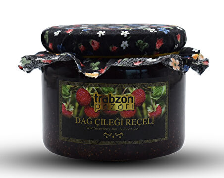Trabzon Yöresel Hanifta, Dağ Çileği Reçeli 3x330 gr