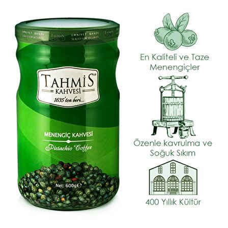 Tahmis Menengiç Öğütülmüş Sütlü Türk Kahvesi 600 gr 