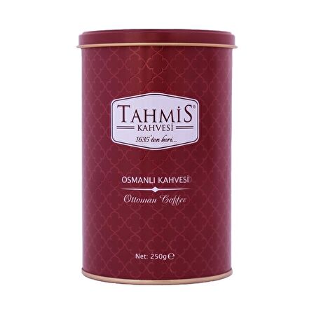 Tahmis Sade Öğütülmüş Osmanlı Türk Kahvesi 250 gr 