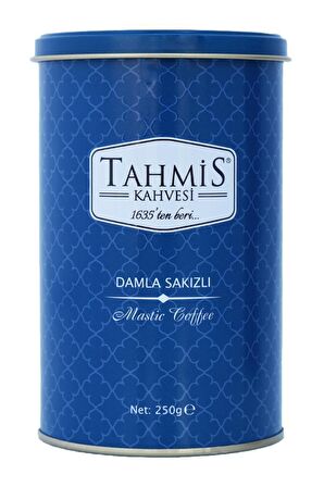 Tahmis Damla Sakızlı Orta Kavrulmuş Öğütülmüş Türk Kahvesi 250 gr 