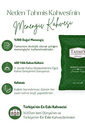 3'lü 100 Gr Menengiç Osmanlı Dağ Çilekli Aromalı Türk Kahvesi Seti