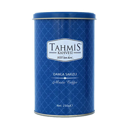 Tahmis 5'li Türk Kahvesi Özel Seti 250 G Çeşitleri -1635ten Beri