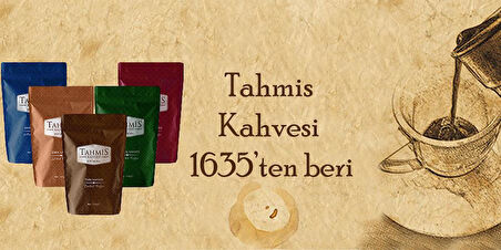 Tahmis 5'li Özel Türk Kahvesi Seti Çeşitleri 500 G -1635ten Beri