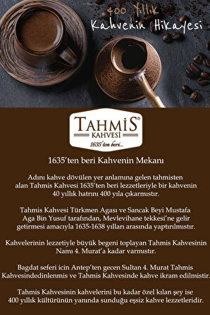 Tahmis 5'li Özel Türk Kahvesi Seti Çeşitleri 500 G -1635ten Beri