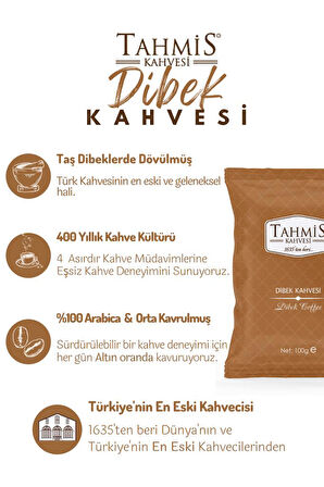 Sade Dibek Kahvesi 100 Gr 3'lü Paket
