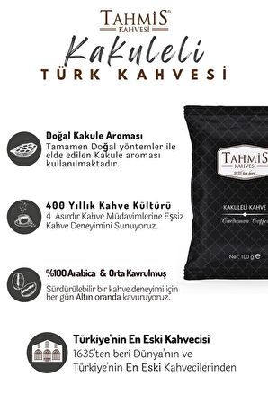 Kakuleli Türk Kahvesi 100 Gr 3'lü Paket