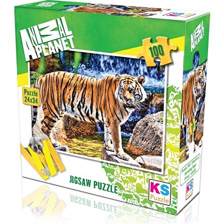 KS Games Hayvanlar 100 Parça Çocuk Puzzle