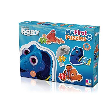 KS Games Hayvanlar 5+10+15+20 Parça Çocuk Puzzle