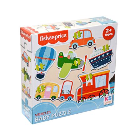 Fisher Price Taşıtlar Çocuk Puzzle