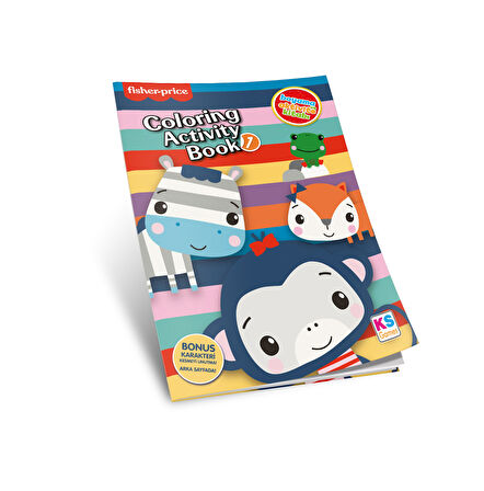 KS Games Fisher Price Boyama Aktivite Kitabı 1