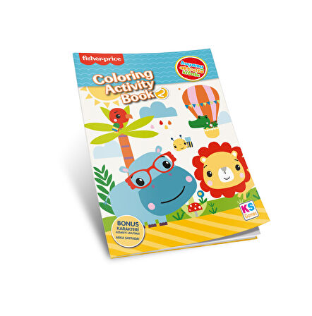 KS Games Fisher Price Boyama Aktivite Kitabı 2