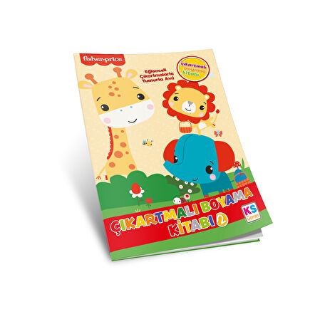 KS Games Fisher Price Boyama Sticker Kitabı 2 (Yumurta Avı)