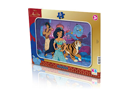 KS Puzzle 24 Parça Aladdin Frame Puzzle