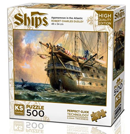 KS Games 500 Parça Agamemnon Atlantik'te Puzzle