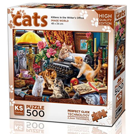 KS Games 500 Parça Yavru Kediler Puzzle