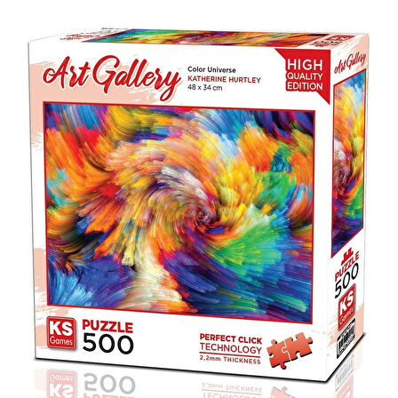 Ks Games Puzzle 500 Parça Color Universe 20064