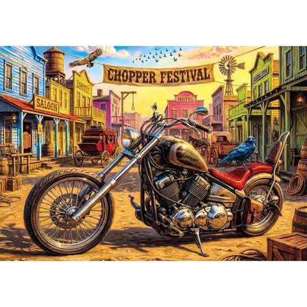20107 PUZZLE 500 CHOPPER FESTİVAL