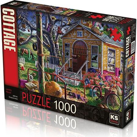 KS Games Cottage 15+ Yaş Orta Boy Puzzle 1000 Parça