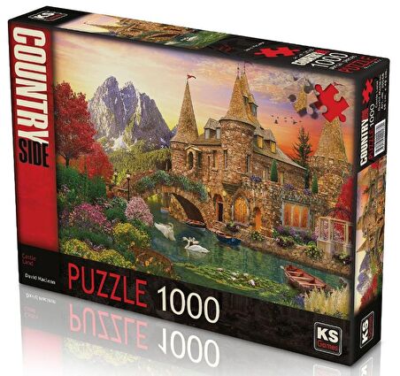 KS Games Taştan Kale 12+ Yaş Küçük Boy Puzzle 1000 Parça