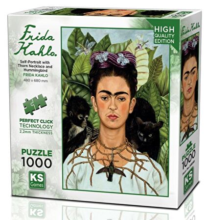 KS Games 1000 Parça Frida Kahlo Puzzle