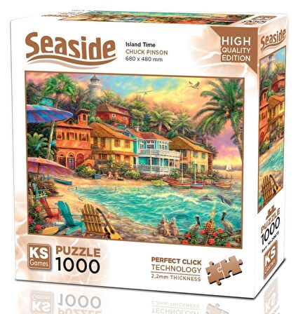 KS Games 1000 Parça Ada Tatili Puzzle