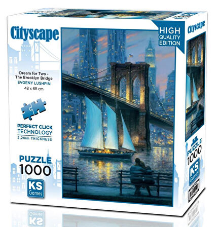 Ks Games 1000 Parça İki Kişilik Rüya Puzzle - Evgeny Lushpin