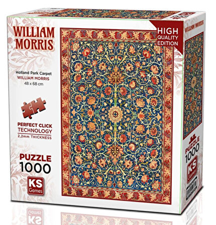 Ks Games 1000 Parça Holland Park Carpet Puzzle - William Morris