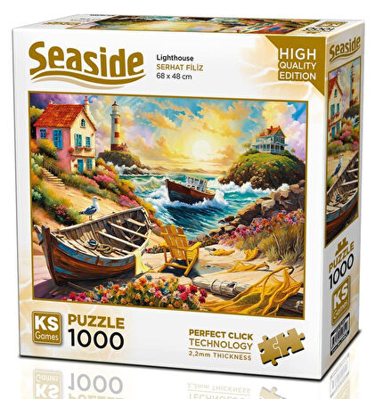 Ks Games 1000 Parça Lighthouse Puzzle - Serhat Filiz