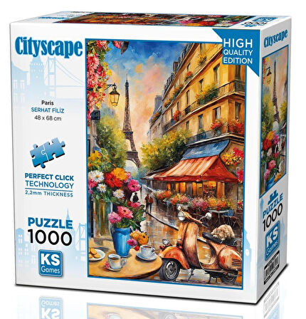 Ks Games 1000 Parça Paris Puzzle - Serhat Filiz