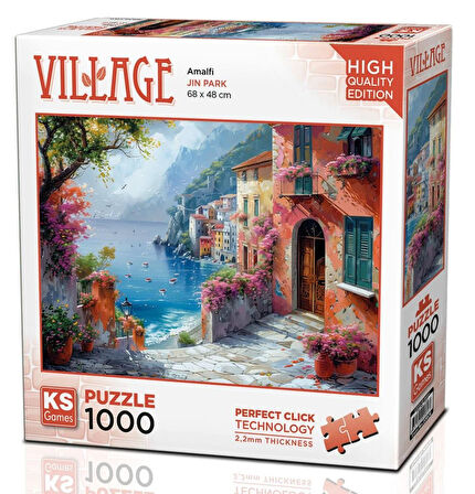 Ks Games 1000 Parça Amalfi Puzzle - Jin Park