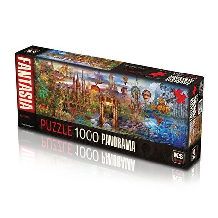 KS Games Şehir / Yapı 1000 Parça Yetişkin Puzzle