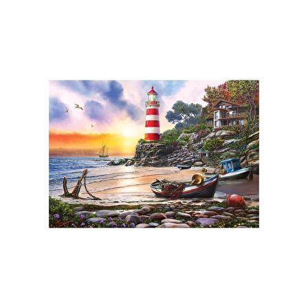 KS Games Lighthouse 8+ Yaş Büyük Boy Puzzle 1500 Parça