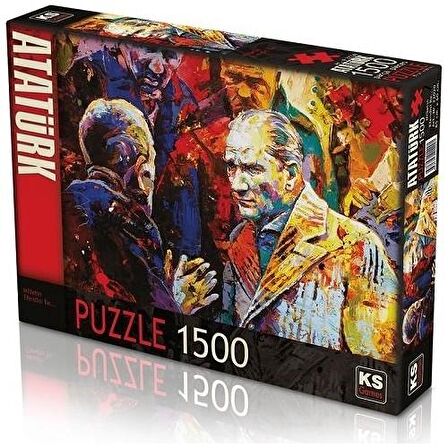 KS Games Portreler 1500 Parça Yetişkin Puzzle