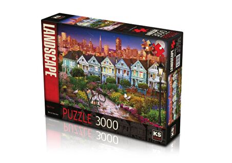 KS Games Yaşam 3000 Parça Yetişkin Puzzle