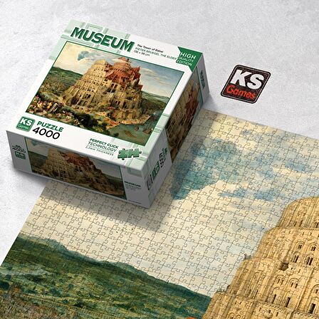 KS Games 4000 Parça Babil Kulesi Puzzle