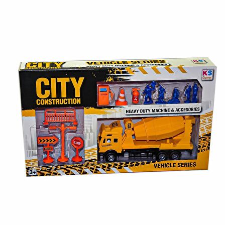 25911 KS, City İnşaat Kamyonu ve Oyun Seti